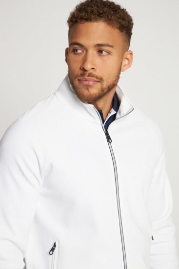 JP1880 Tennis Sweatshirt Snow White - Αθλητικά ρούχα & Outdoor - Aθλητικα ρούχα μεγάλα μεγέθη ανδρικά