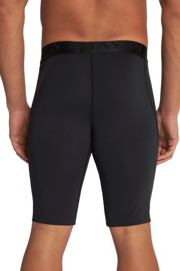JP1880 Jay-Pi Fitness Boxer Shorts Black - Αθλητικά ρούχα & Outdoor - Aθλητικα ρούχα μεγάλα μεγέθη ανδρικά