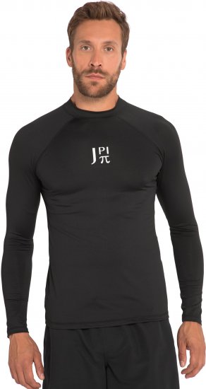 JP1880 Jay-Pi QuickDry Swim Shirt Black - Αθλητικά ρούχα & Outdoor - Aθλητικα ρούχα μεγάλα μεγέθη ανδρικά