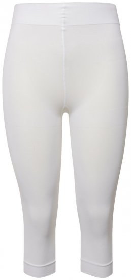 Ulla Popken 815580 Κολάν καλσόν 3/4 με προστασία μηρών 80 den Λευκό - Καλσόν & κάλτσες - 