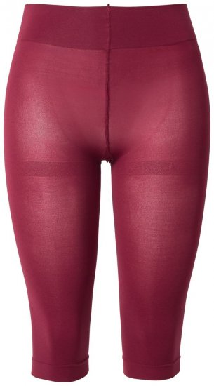 Ulla Popken 815580 Κολάν καλσόν 3/4 με προστασία μηρών 80 den Κόκκινο - Καλσόν & κάλτσες - 