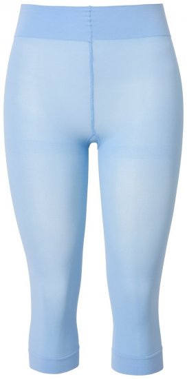 Ulla Popken 815580 Κολάν καλσόν 3/4 με προστασία μηρών 80 den Γαλάζιο - Καλσόν & κάλτσες - 