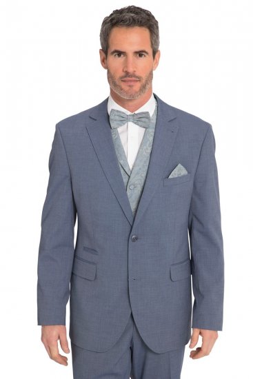 JP1880 Paris Flexnamic Σακάκι Μπλε denim - Κουστούμια - κοστουμια ανδρικά μεγάλα μεγέθη