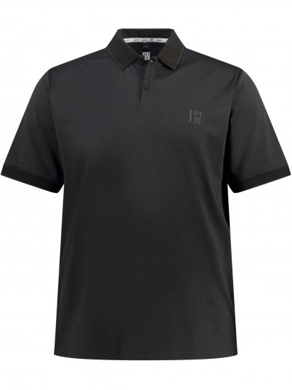 JP1880 Jay-Pi Stretch Golf Polo Shirt Black - Αθλητικά ρούχα & Outdoor - Aθλητικα ρούχα μεγάλα μεγέθη ανδρικά