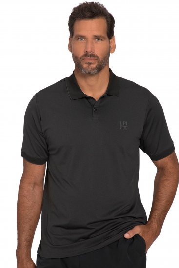 JP1880 Jay-Pi Stretch Golf Polo Shirt Black - Αθλητικά ρούχα & Outdoor - Aθλητικα ρούχα μεγάλα μεγέθη ανδρικά
