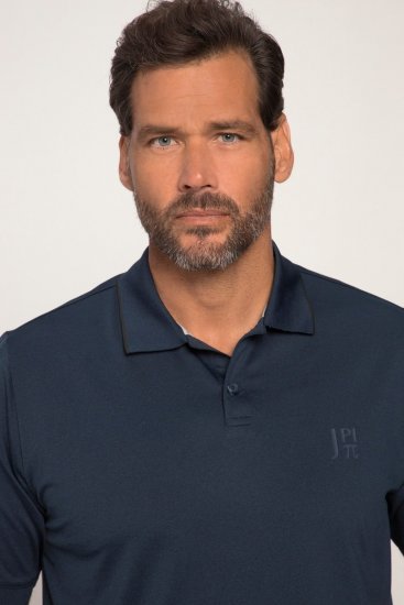 JP1880 Jay-Pi QuickDry Golf Polo Shirt Night Blue - Αθλητικά ρούχα & Outdoor - Aθλητικα ρούχα μεγάλα μεγέθη ανδρικά
