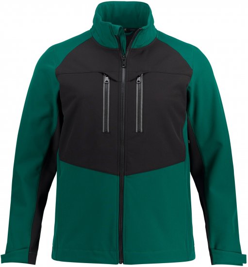 JP1880 Jay-PI Flexnamic Softshell Jacket Bottle Green - Αθλητικά ρούχα & Outdoor - Aθλητικα ρούχα μεγάλα μεγέθη ανδρικά