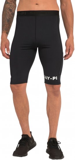 JP1880 Jay-Pi Flexnamic Fitness Sport Tights Black - Αθλητικά ρούχα & Outdoor - Aθλητικα ρούχα μεγάλα μεγέθη ανδρικά
