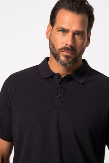 JP1880 Jay-Pi Flexnamic Pique Golf Polo Shirt Dark Navy - Αθλητικά ρούχα & Outdoor - Aθλητικα ρούχα μεγάλα μεγέθη ανδρικά