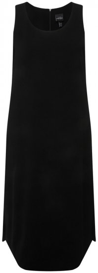 Ulla Popken 823276 Αμάνικο φόρεμα Μαύρο - Μάξι φορέματα - Maxi Φορέματα σε Μεγάλα Μεγέθη