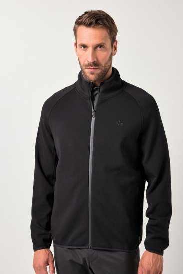 JAY-PI FLEXNAMIC® Golf Sweat Jacket with Zipper Black - Αθλητικά ρούχα & Outdoor - Aθλητικα ρούχα μεγάλα μεγέθη ανδρικά