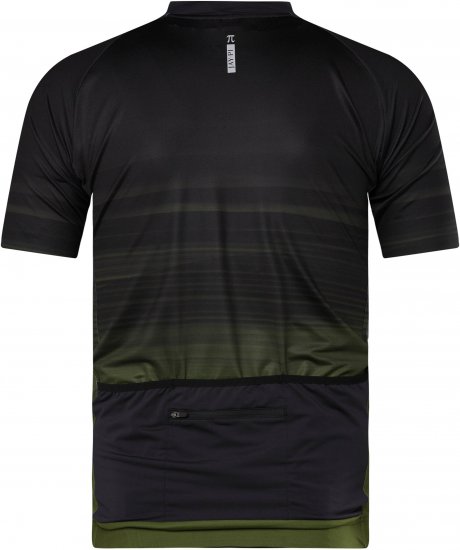 JP1880 Jay-Pi Flexnamic QuickDry Cycling Jersey Black - Αθλητικά ρούχα & Outdoor - Aθλητικα ρούχα μεγάλα μεγέθη ανδρικά