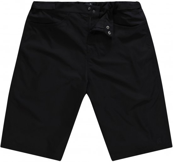 JP1880 Jay-Pi Bermuda QuickDry Cycling Shorts Black - Αθλητικά ρούχα & Outdoor - Aθλητικα ρούχα μεγάλα μεγέθη ανδρικά