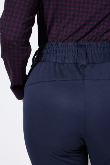 Ulla Popken 824297 Παντελόνι softshell με γκέτες χιονιού Σκούρο μπλε - Ρούχα Σκι - 
