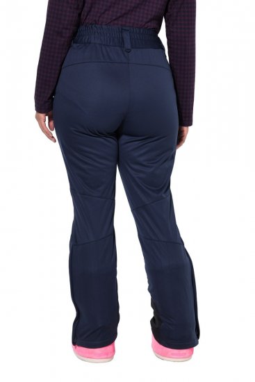 Ulla Popken 824297 Παντελόνι softshell με γκέτες χιονιού Σκούρο μπλε - Ρούχα Σκι - 