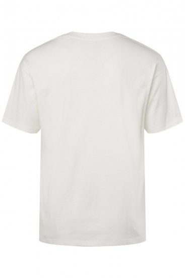 STHUGE 824720 Oversized μπλούζα Υπόλευκο - Μακό μπλουζάκια - Aνδρικά μπλουζεσ μεγάλα μεγέθη