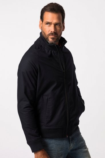 JP1880 Blouson Jacket FLEXNAMIC with Stand-up Collar Navy - Μπουφάν - Aνδρικά μπουφαν μεγάλα μεγέθη