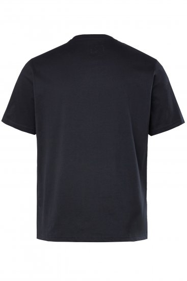 JP1880 Bavarian Design Vintage Looking T-Shirt Navy Blue - Μακό μπλουζάκια - Aνδρικά μπλουζεσ μεγάλα μεγέθη