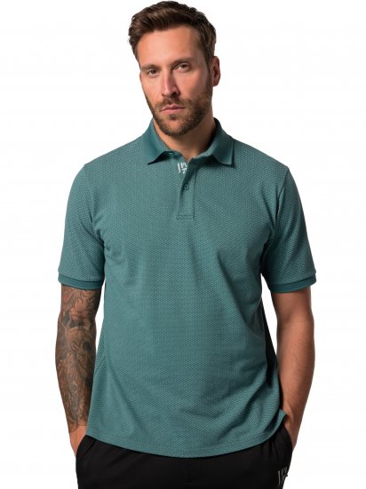 JP1880 Jay-Pi QuickDry Golf Polo Shirt Light Green - Πόλο μπλουζάκια - Aνδρικά μπλουζακια πολο μεγάλα μεγέθη
