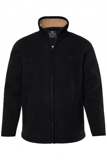 JAY-PI Level 4 Fleece Jacket Black - Αθλητικά ρούχα & Outdoor - Aθλητικα ρούχα μεγάλα μεγέθη ανδρικά