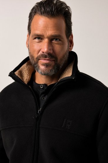JAY-PI Level 4 Fleece Jacket Black - Αθλητικά ρούχα & Outdoor - Aθλητικα ρούχα μεγάλα μεγέθη ανδρικά