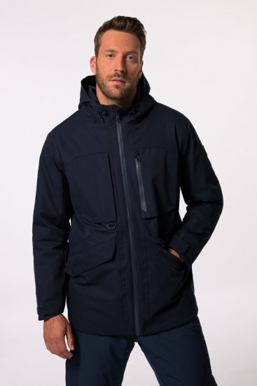 Jay-Pi Ski Jacket Functional Waterproof Windproof Navy - Ρούχα Σκι - Ανδρικά Ρούχα Σκι & Χειμώνα σε Μεγάλα Μεγέθη