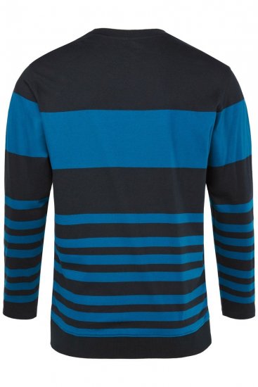 JP1880 Pyjamas Two-piece Long Sleeve with Stripes Blue - Εσώρουχα/Μαγιό - Aνδρικά Εσώρουχα μεγάλα μεγέθη