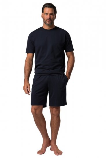 JP1880 829513 Πιτζάμα κοντό μοντέλο bellyfit Σκούρο μπλε TALL - TALL Εσώρουχα/Μαγιό - TALL Εσώρουχα & Μαγιό