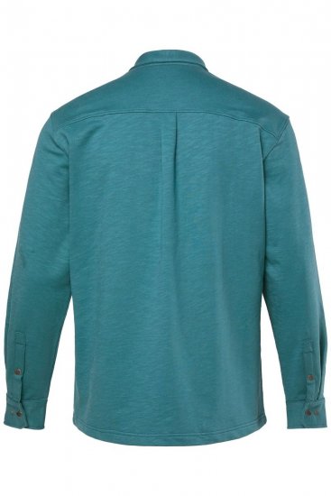 JP1880 Jersey Shirt Long Sleeve Modern Fit Blue - Πουκάμισα - Aνδρικά πουκαμισα μεγαλα μεγάλα μεγέθη