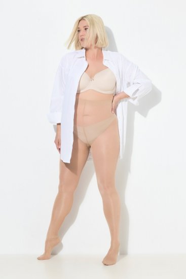 Ulla Popken 833654 Καλσόν διαβαθμισμένης συμπίεσης Μπεζ - Καλσόν & κάλτσες - 