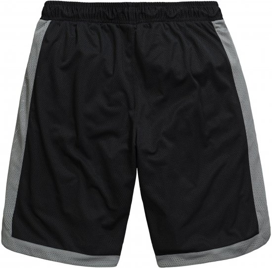 JP1880 Jay-Pi Bermuda QuickDry Mesh Fitness Shorts Black - Αθλητικά ρούχα & Outdoor - Aθλητικα ρούχα μεγάλα μεγέθη ανδρικά