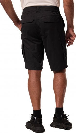JP1880 Jay-Pi Bermuda QuickDry Cargo Shorts Black - Αθλητικά ρούχα & Outdoor - Aθλητικα ρούχα μεγάλα μεγέθη ανδρικά