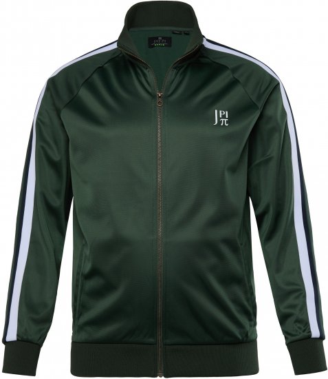 JP1880 Jay-Pi Fitness Technical Training Jacket Dark Green - Αθλητικά ρούχα & Outdoor - Aθλητικα ρούχα μεγάλα μεγέθη ανδρικά