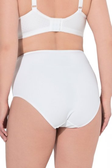 Ulla Popken 834307 Κυλοτάκι σμίλευσης με δαντέλα Υπόλευκο - Εσώρουχα σμίλευσης - 