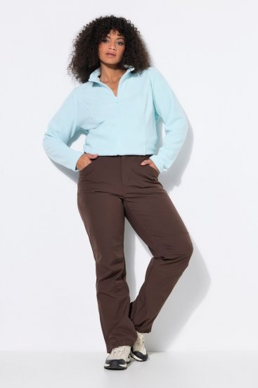 Ulla Popken 834662 Παντελόνι softshell με φόδρα fleece Taupe - Ρούχα εξωτερικού χώρου - 