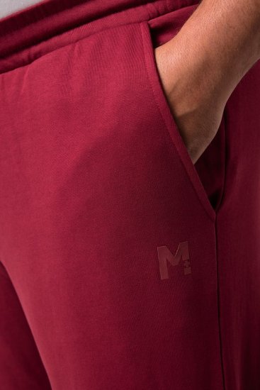 Men+ 852 Παντελόνι φόρμας Μπορντό - Αθλητικές φόρμες/σορτσάκια - Αθλητικές Φόρμες ανδρικεσ μεγάλα μεγέθη