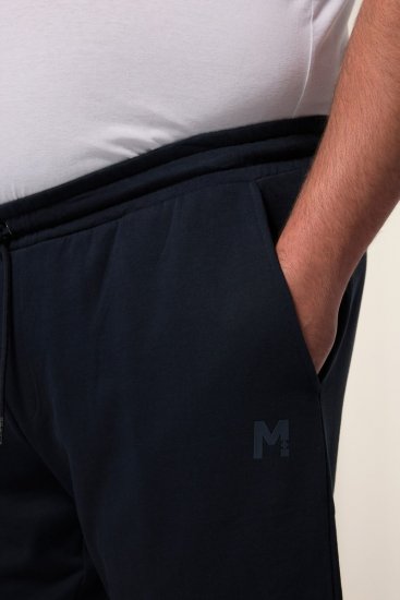 Men+ 858 Βερμούδα φόρμας Σκούρο μπλε - Αθλητικές φόρμες/σορτσάκια - Αθλητικές Φόρμες ανδρικεσ μεγάλα μεγέθη
