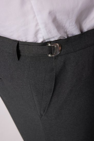 Men+ 065 Porto Παντελόνι κοστουμιού Γκρι - Κουστούμια - κοστουμια ανδρικά μεγάλα μεγέθη