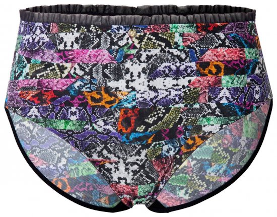 Ulla Popken 835633 Κυλοτάκια με animal print Πολύχρωμο - Κυλοτάκια - 