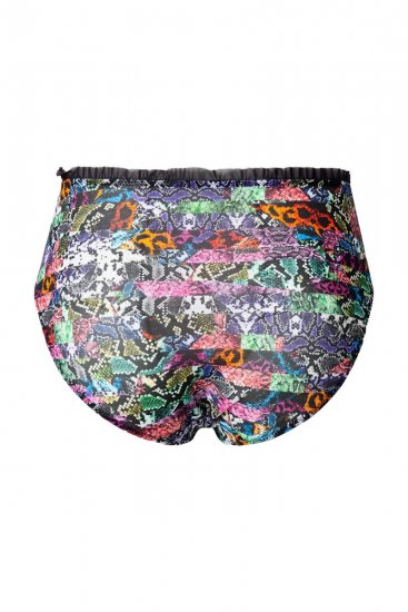 Ulla Popken 835633 Κυλοτάκια με animal print Πολύχρωμο - Κυλοτάκια - 