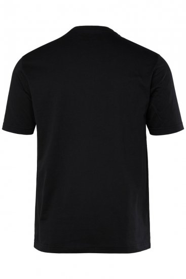 JP1880 AC/DC Classic Logo Band T-Shirt Black - Μακό μπλουζάκια - Aνδρικά μπλουζεσ μεγάλα μεγέθη