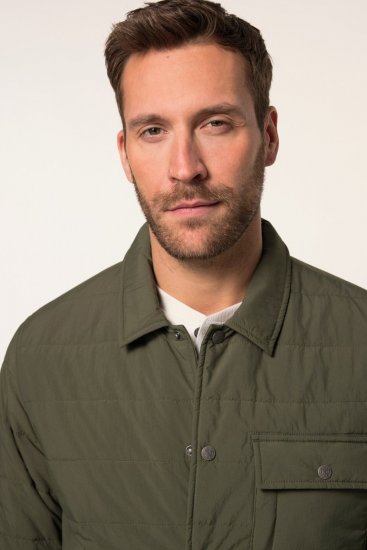 JP1880 Jacket Extra Light Dark Olive - Μπουφάν - Aνδρικά μπουφαν μεγάλα μεγέθη