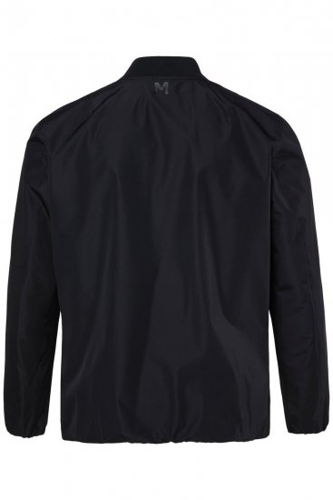 Men+ 823 Υπερελαφρύ μπουφάν bomber bellyfit Μαύρο - Μπουφάν - Aνδρικά μπουφαν μεγάλα μεγέθη