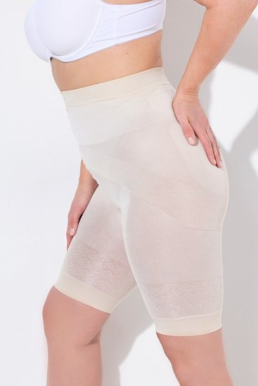 Ulla Popken 838209 Σορτς κατά του τριψίματος σμίλευσης Υπόλευκο - Σορτς κατά του τριψίματος - 