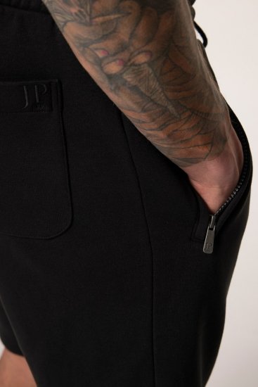 JP1880 Bermuda Sweatshorts Stomach Fit Black - Αθλητικές φόρμες/σορτσάκια - Αθλητικές Φόρμες ανδρικεσ μεγάλα μεγέθη