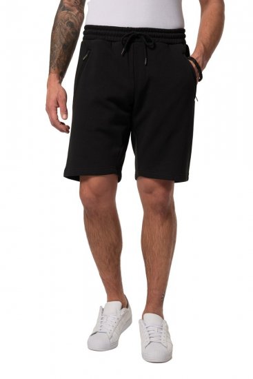 JP1880 Bermuda Sweatshorts Stomach Fit Black - Αθλητικές φόρμες/σορτσάκια - Αθλητικές Φόρμες ανδρικεσ μεγάλα μεγέθη