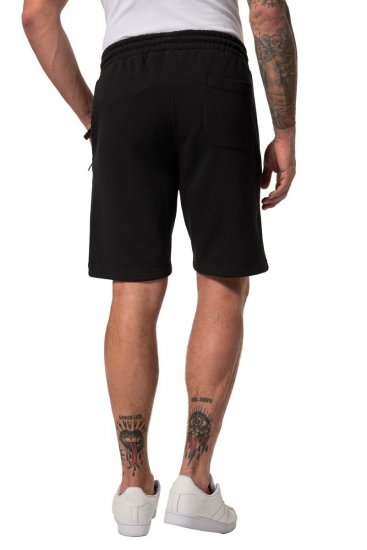 JP1880 Bermuda Sweatshorts Stomach Fit Black - Αθλητικές φόρμες/σορτσάκια - Αθλητικές Φόρμες ανδρικεσ μεγάλα μεγέθη