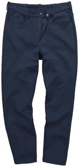 JP1880 New York Flexnamic Παντελόνι από ζέρσεϊ με πέντε τσέπες Σκούρο μπλε - Κουστούμια - κοστουμια ανδρικά μεγάλα μεγέθη