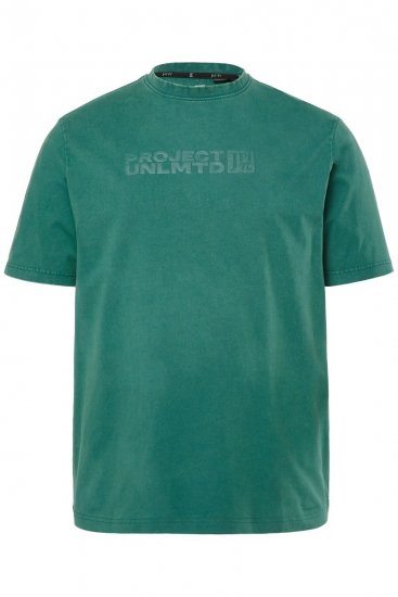 JAY-PI Flexnamic Vintage T-Shirt Green - Μακό μπλουζάκια - Aνδρικά μπλουζεσ μεγάλα μεγέθη