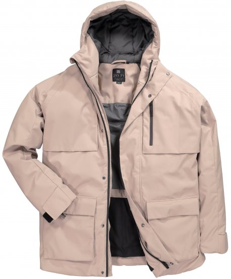 Jay-Pi Jacket Technical Waterproof Windproof Dusty Pink - Μπουφάν - Aνδρικά μπουφαν μεγάλα μεγέθη
